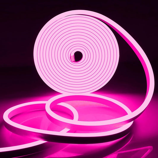 Eurotex 300 LEDs 5M Pink Steady Neon Rope Light (Pack of 1)