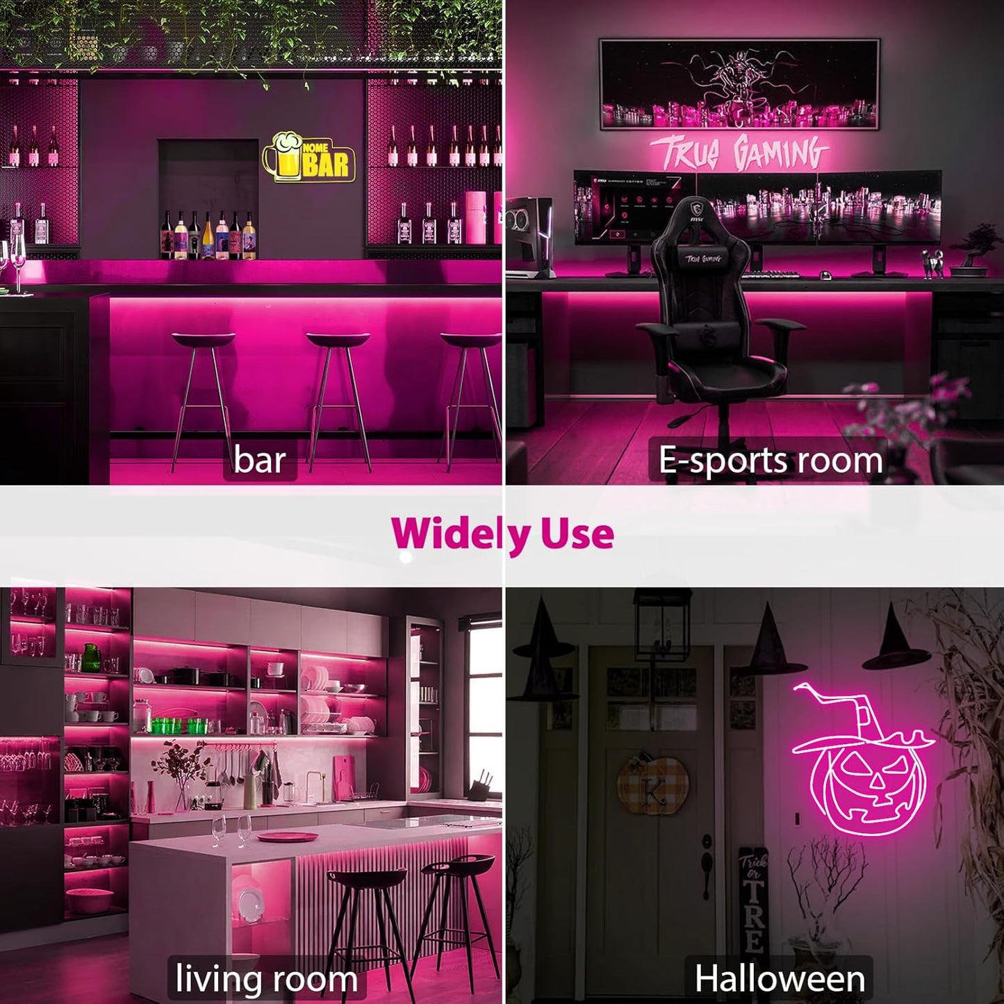 Eurotex 300 LEDs 5M Pink Steady Neon Rope Light (Pack of 1)