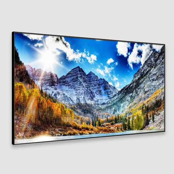 Eurotex Mountain Nature Scenery, Canvas Printed, Paintings For Living Room