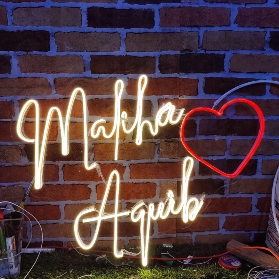 neon name lights