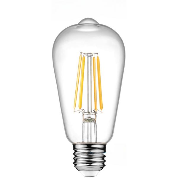 Eurotex 4W Base Filament Bulbs, Warm White, E27 E26 Bulb