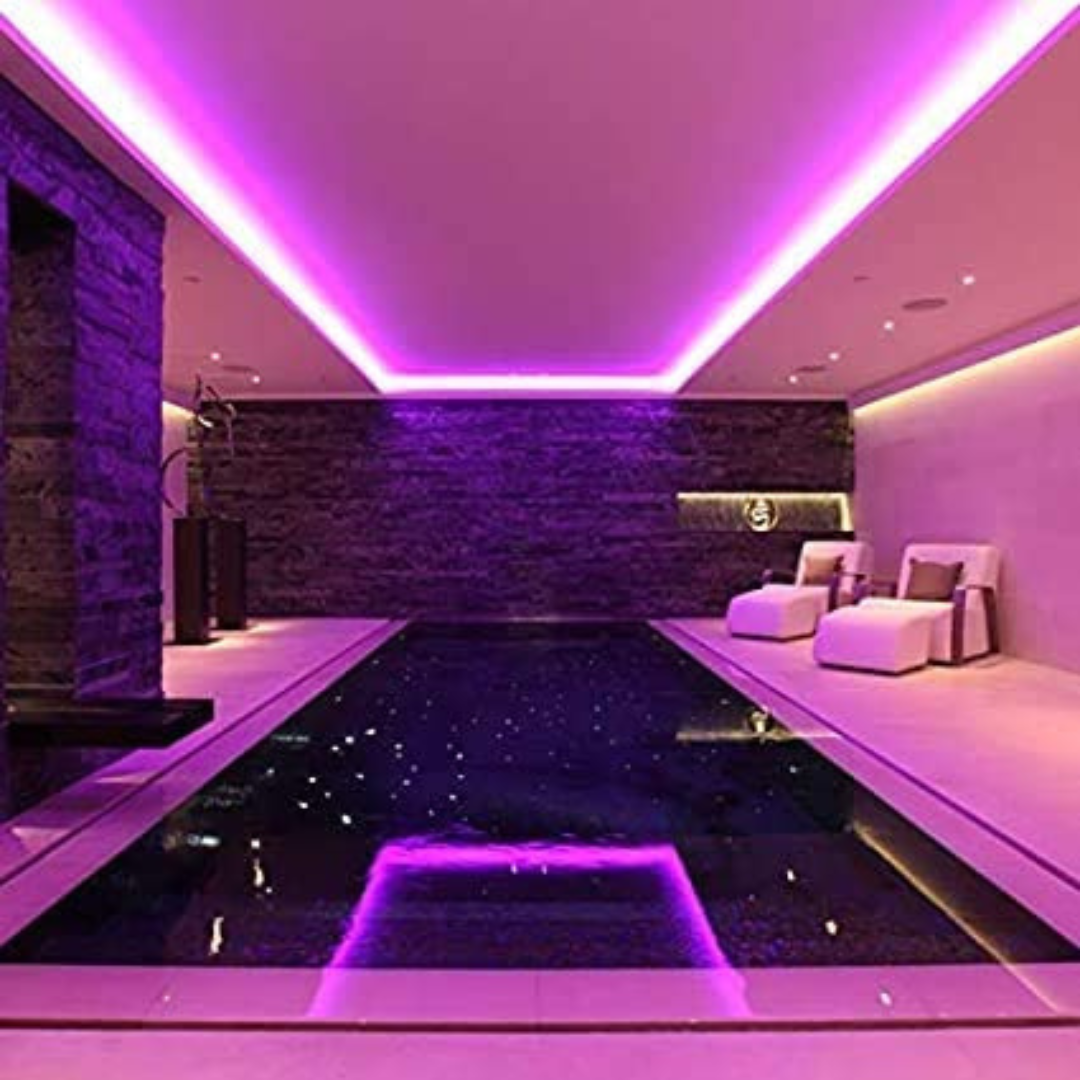 Eurotex LED Rope Lights, for Home Decor, Interior Decoration (Pink)