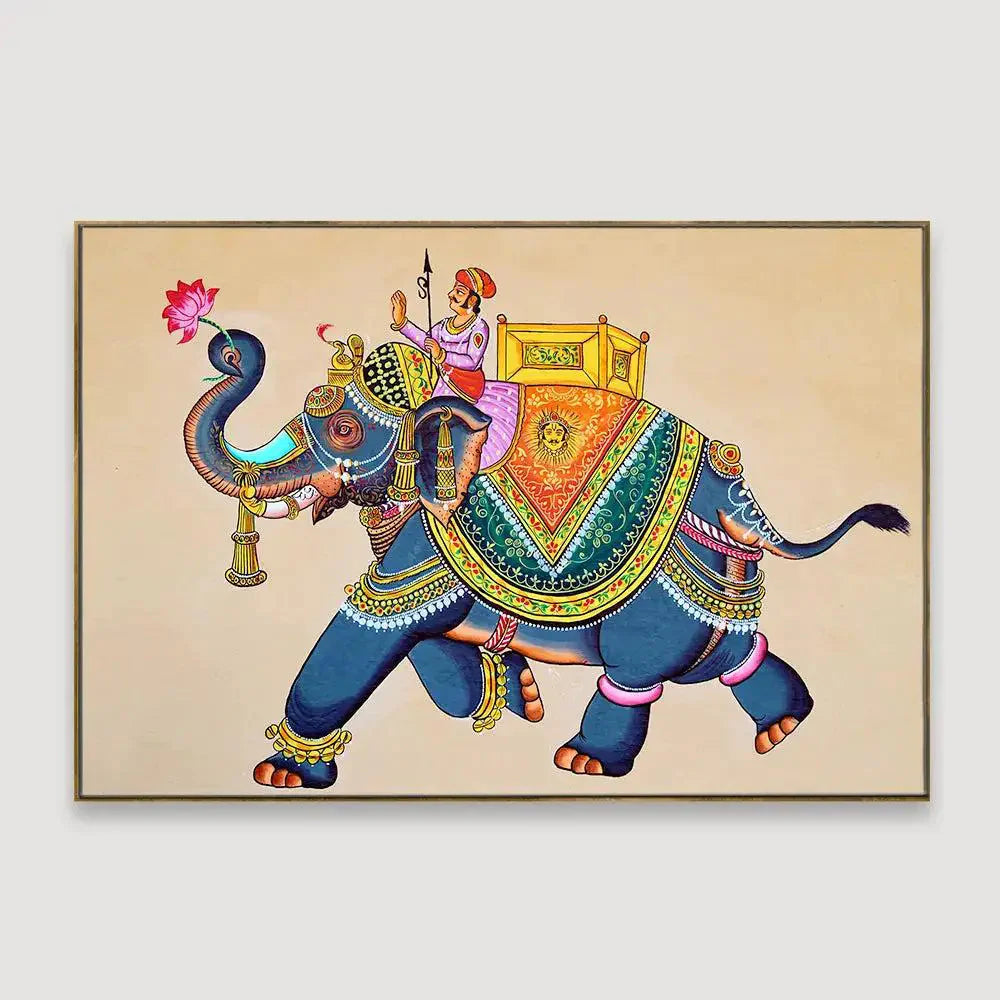 wall painting for drawing room