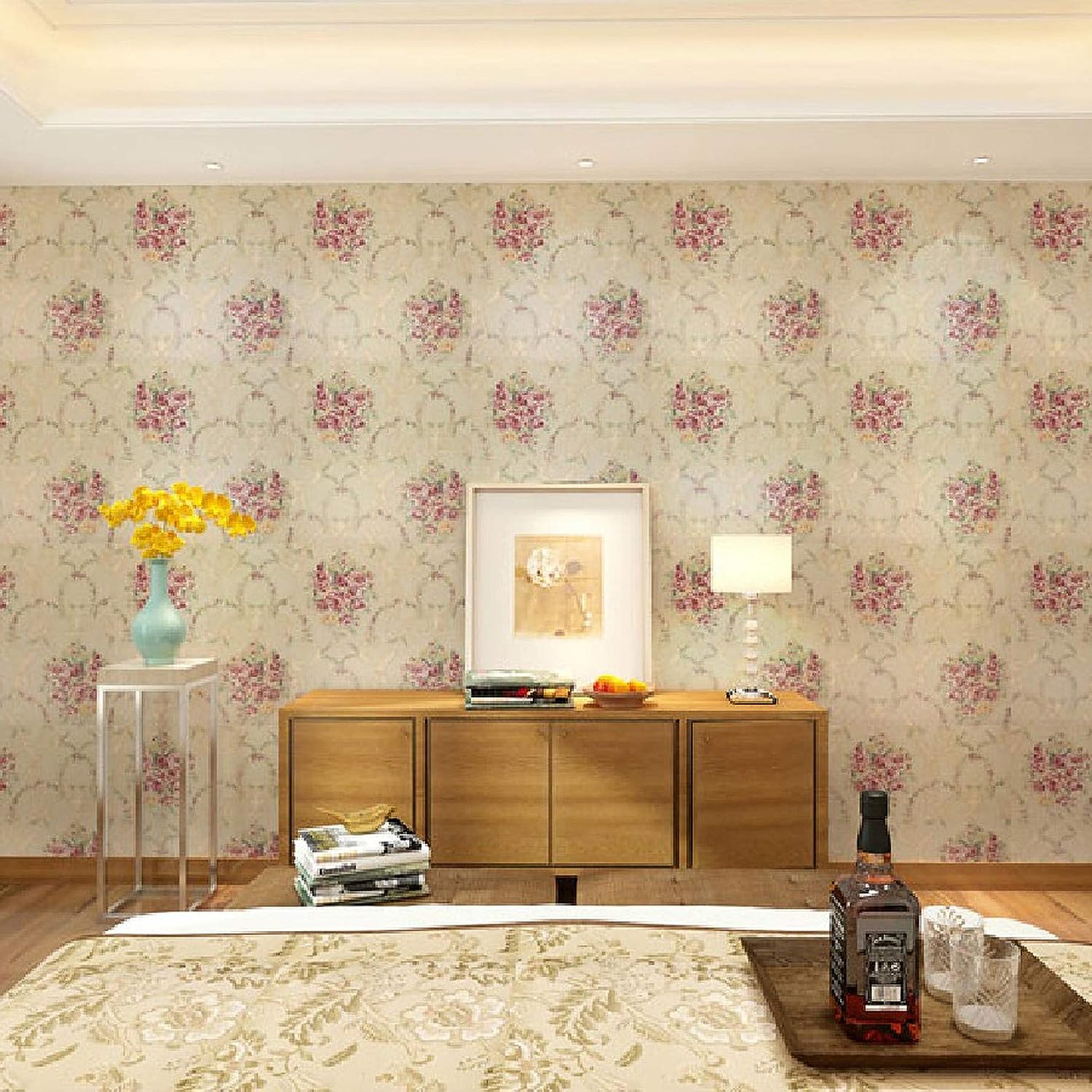 adhesive wall paper