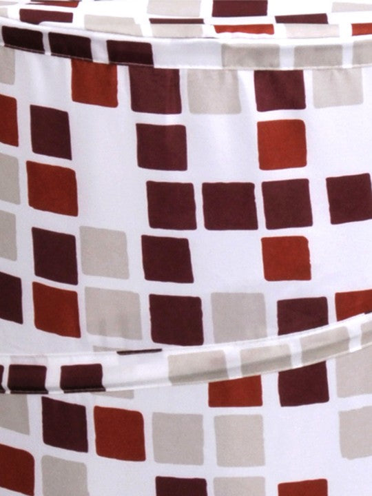 Eurotex 45 L Multicolor Laundry Basket (Polyester)