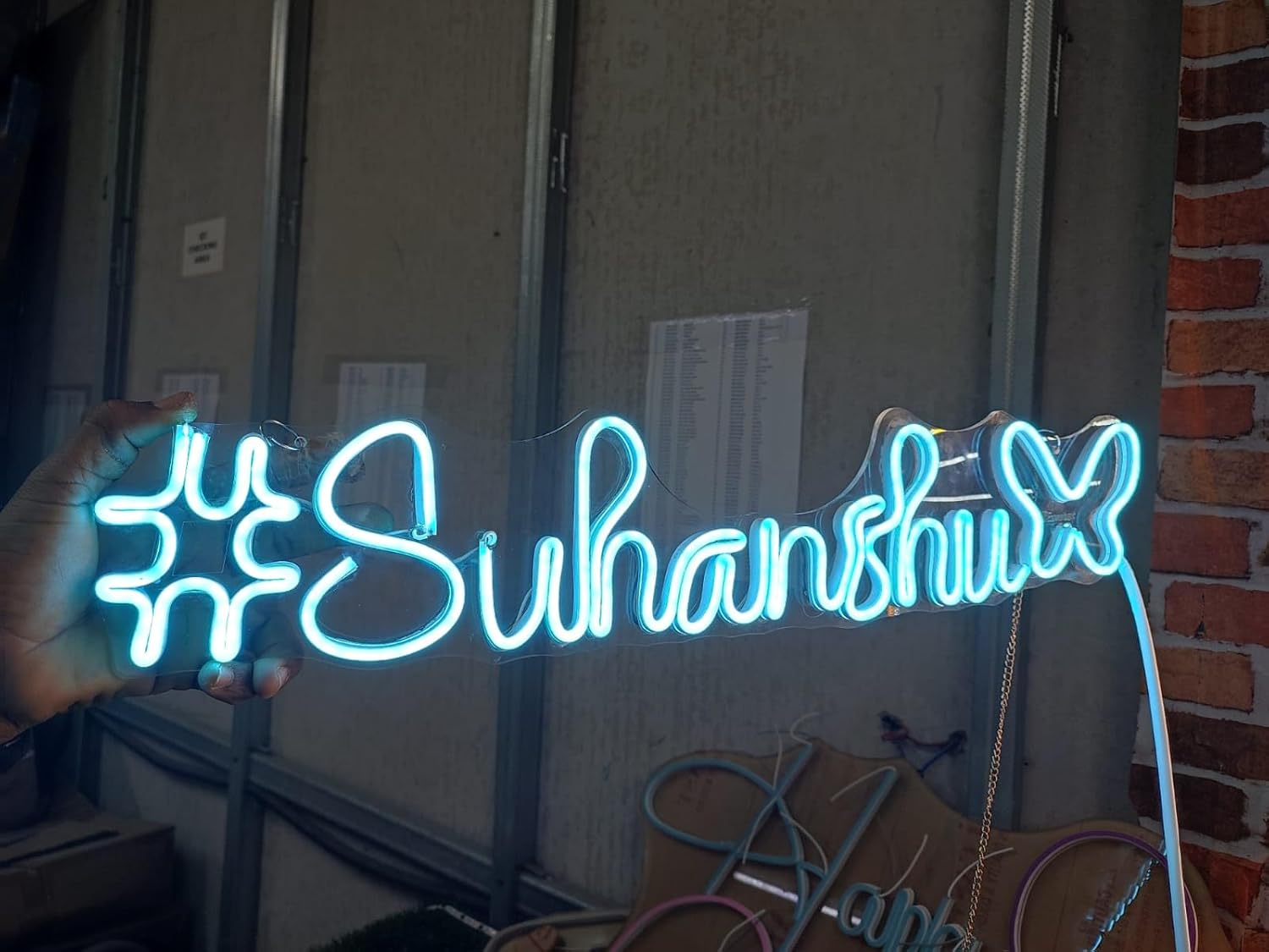 neon name lights