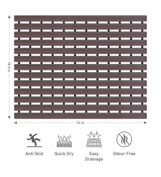 anti slip bath mat