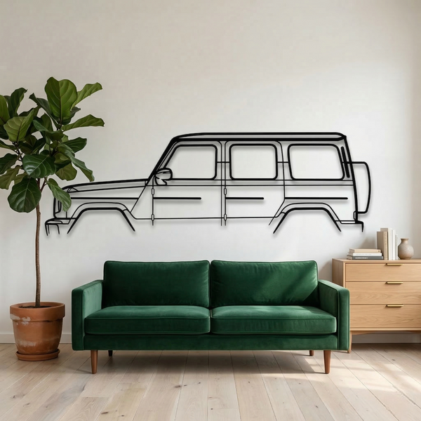Mercedes AMG - G Wagon Custom Acrylic Wall Art | Personalized Black Acrylic Prints