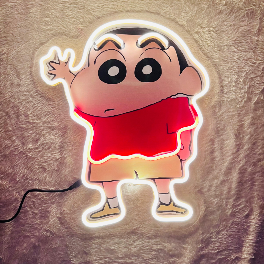 neon light with name