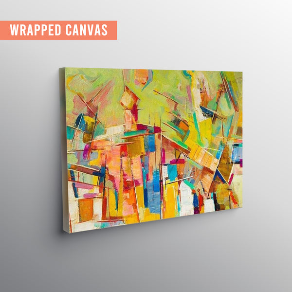 Eurotex Abstract Textured, Canvas Printed, Wall Art & Paintings