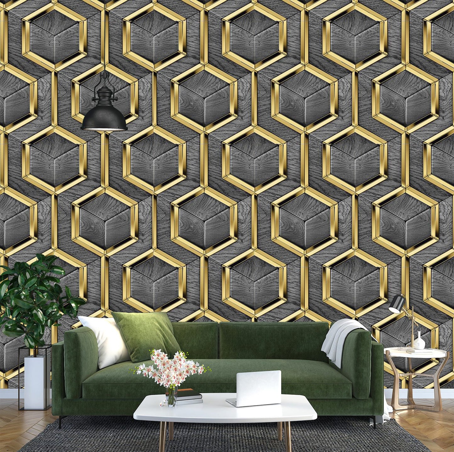 wallpaper designs for living room