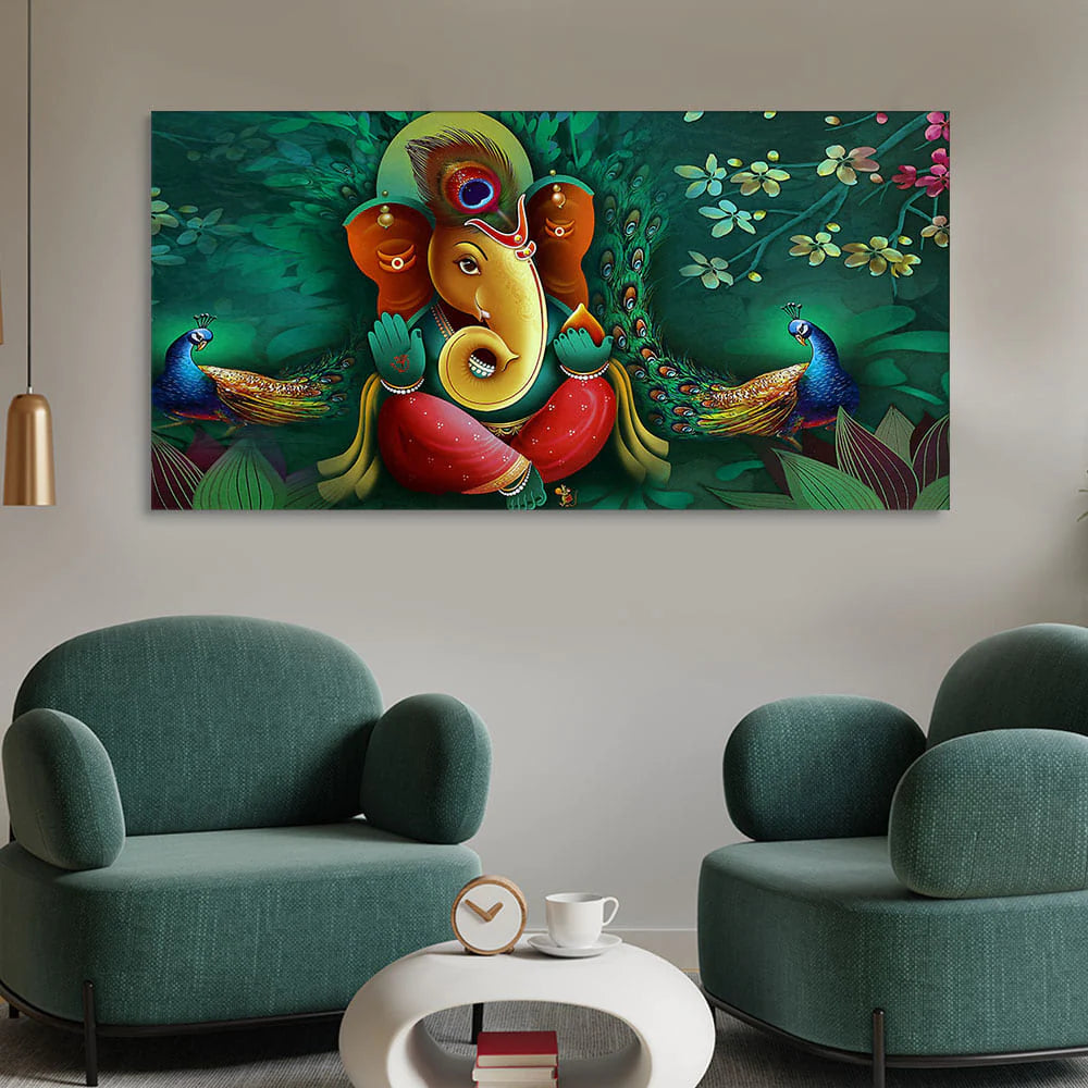 wall painting for drawing room