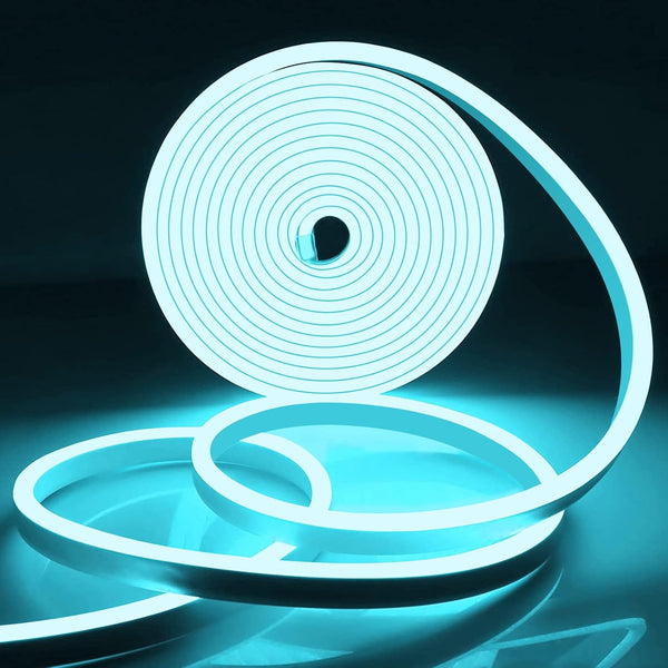 Eurotex 300 LEDs 5M Ice Blue Steady Neon Rope Light (Pack of 1)