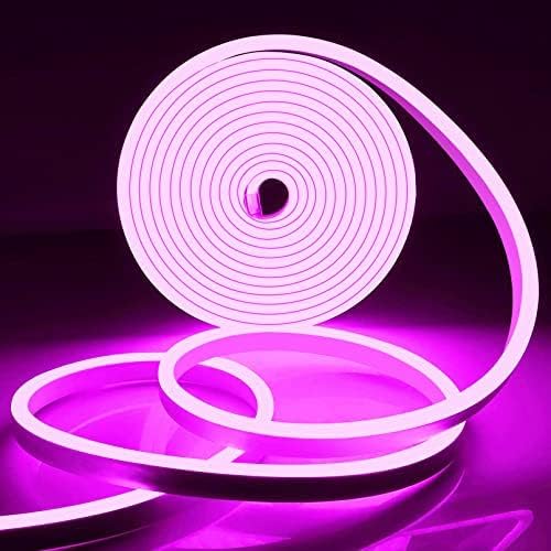 Eurotex 300 LEDs 5M Purple Steady Neon Rope Light (Pack of 1)