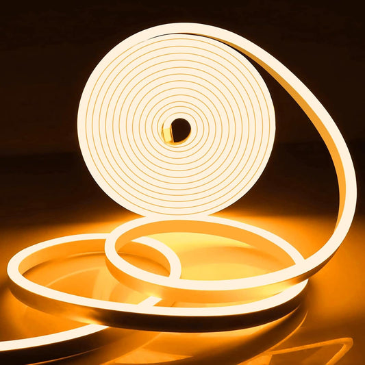 Eurotex 300 LEDs 5M Yellow Steady Neon Rope Light (Pack of 1)