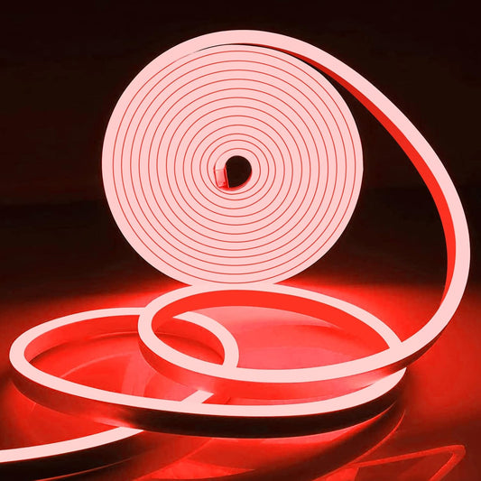 Eurotex 300 LEDs 5M Red Steady Neon Rope Light (Pack of 1)