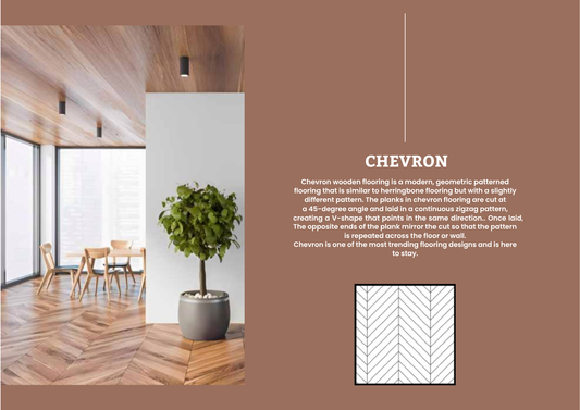 Eurotex Chevron Wooden Flooring
