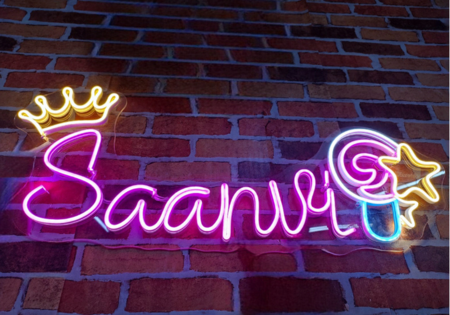 Eurotex Custom Name Neon Sign