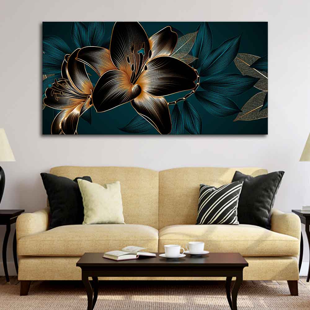 wall painting for drawing room