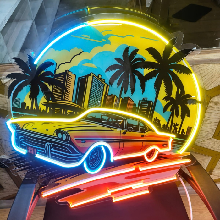 Custom Business Neon Sign (per sq.ft)
