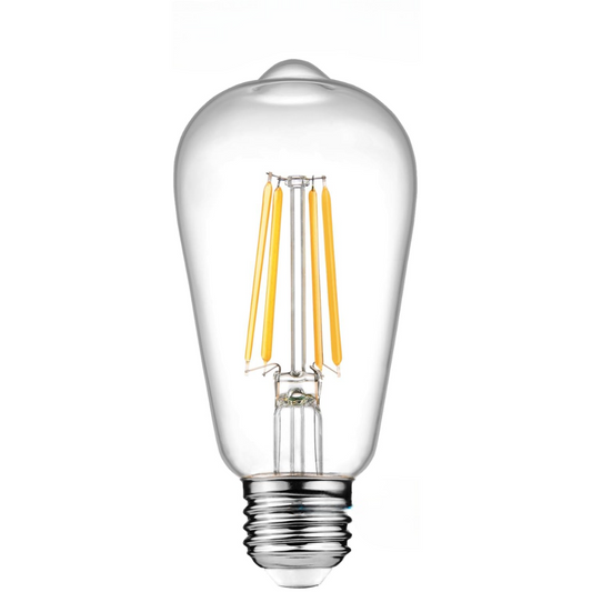 Eurotex 4W Base Filament Bulbs, Warm White, E27 E26 Bulb