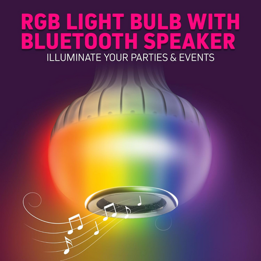 Eurotex 12 W RGB Led Bulb With Speaker, Bluetooth Enabled, With Colour Changing Remote
