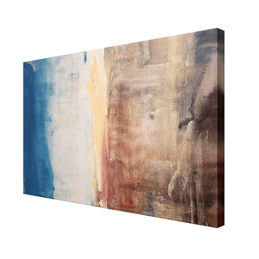 Eurotex Abstract Wall Art Décor, Navy Blue, Canvas Printed, Wall Painting Eurotex