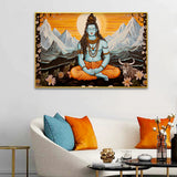 wall painting for drawing room