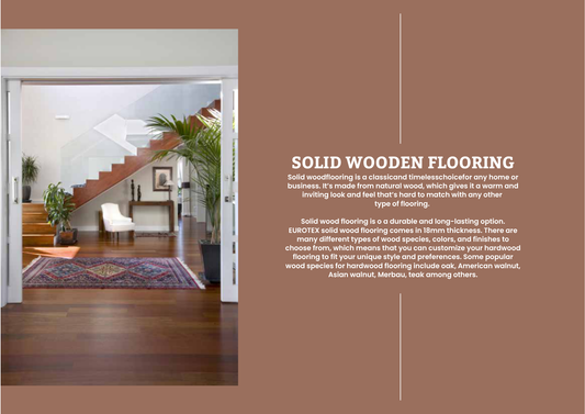 Eurotex Solid Hard Wood Flooring