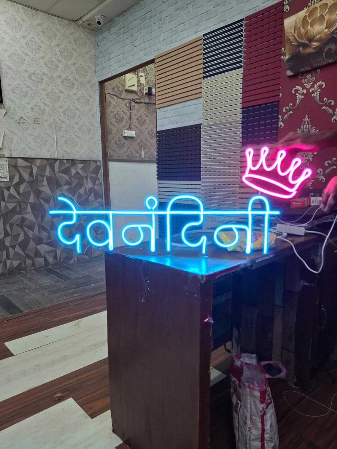 neon name lights