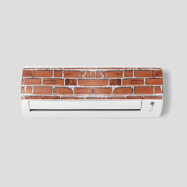 AC Stickers Air Conditioner Stickers for Home Living Office Fridge Sticker Wall Multicolored Vinyl Printed Stickers Standard Size (9218)