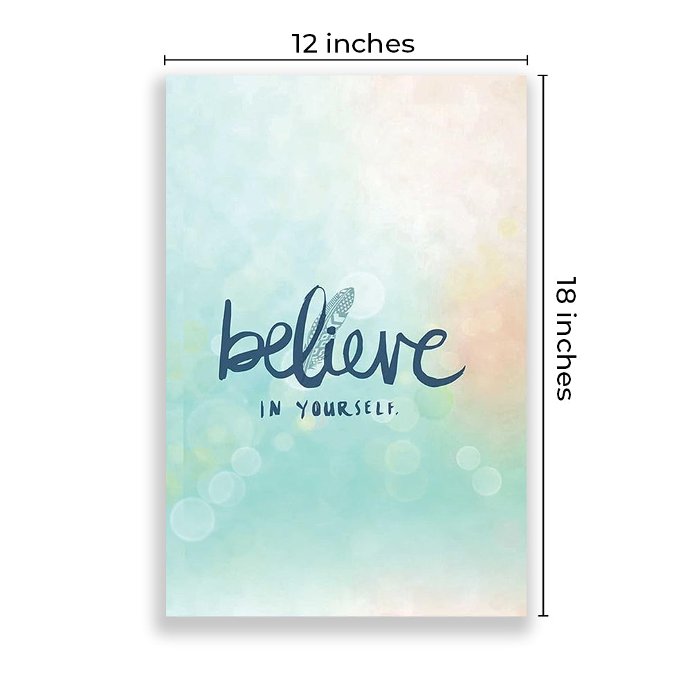 Eurotex Self Motivation Wall Posters, HD Posters for Rome, Pack of 4 (A3, 12 x 18 In) Eurotex