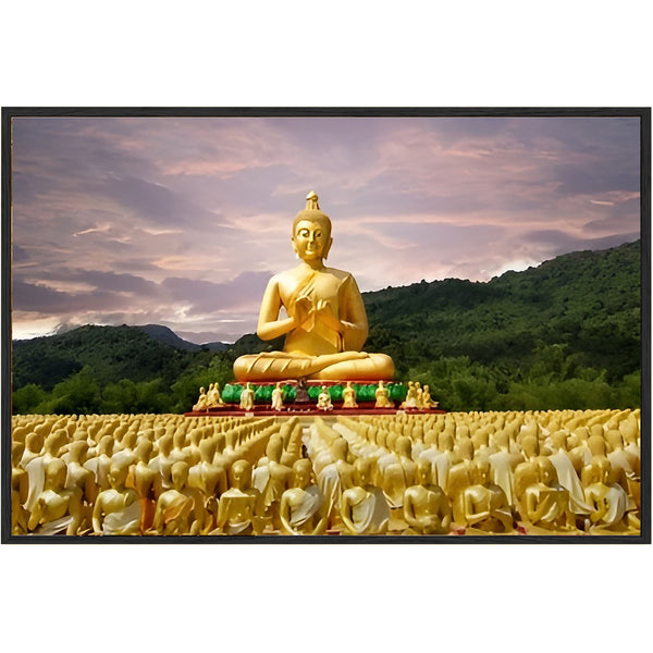Eurotex Buddha Design 6, Canvas Printed, Wall Art & Paintings