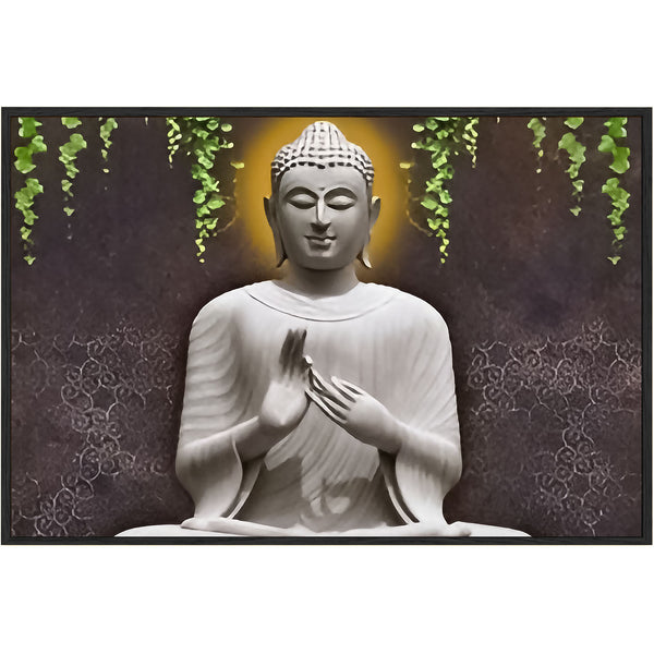Eurotex Buddha Design 7, Canvas Printed, Wall Art & Paintings