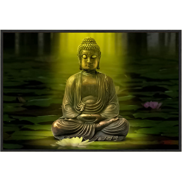 Eurotex Buddha Design 8, Canvas Printed, Wall Art & Paintings