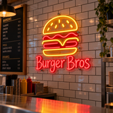 Cut-to-Shape Neon Logo Sign – Premium 24 Inch