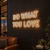 LED Backlit 3D Motivational Quote Panel 48x24 Inch – Premium
