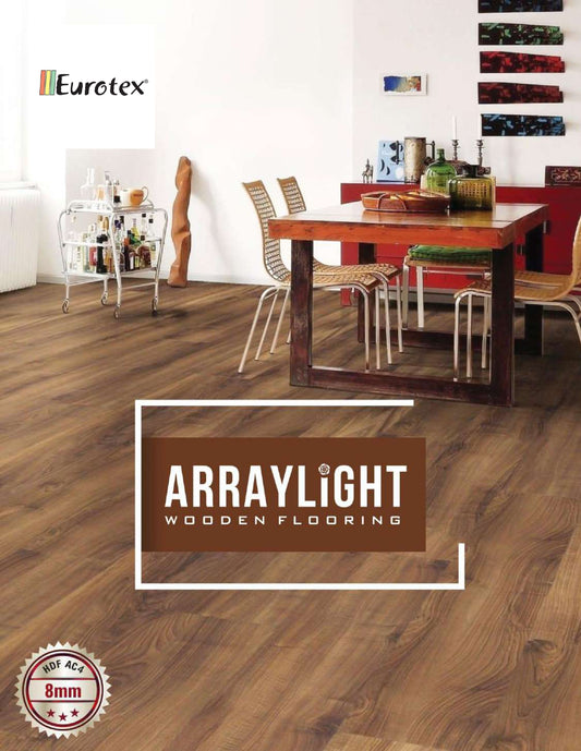 Eurotex Arraylight 8mm Laminate Wooden Flooring