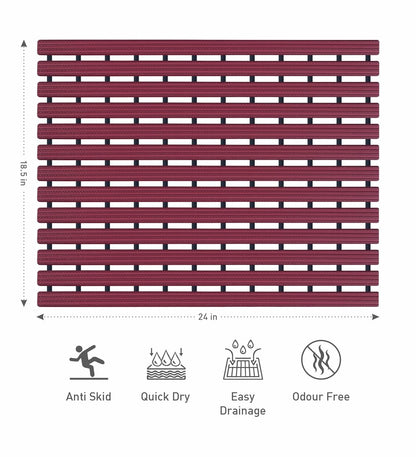 anti slip shower mat