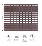 anti slip bath mat