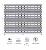 anti slip bath mat