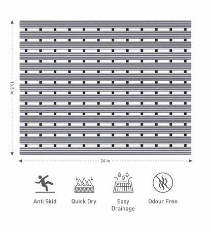 anti slip bath mat