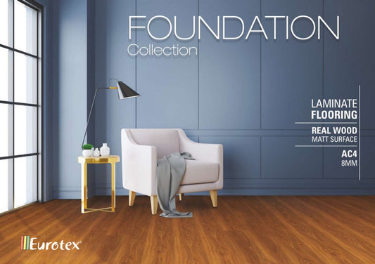 Eurotex Foundation Collection 8mm Laminate Wooden Flooring