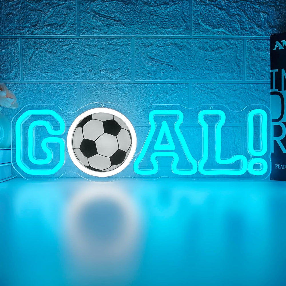 GOAL! Football LED Neon Sign