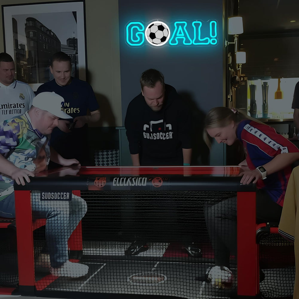 GOAL! Football LED Neon Sign