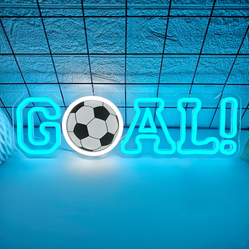 GOAL! Football LED Neon Sign
