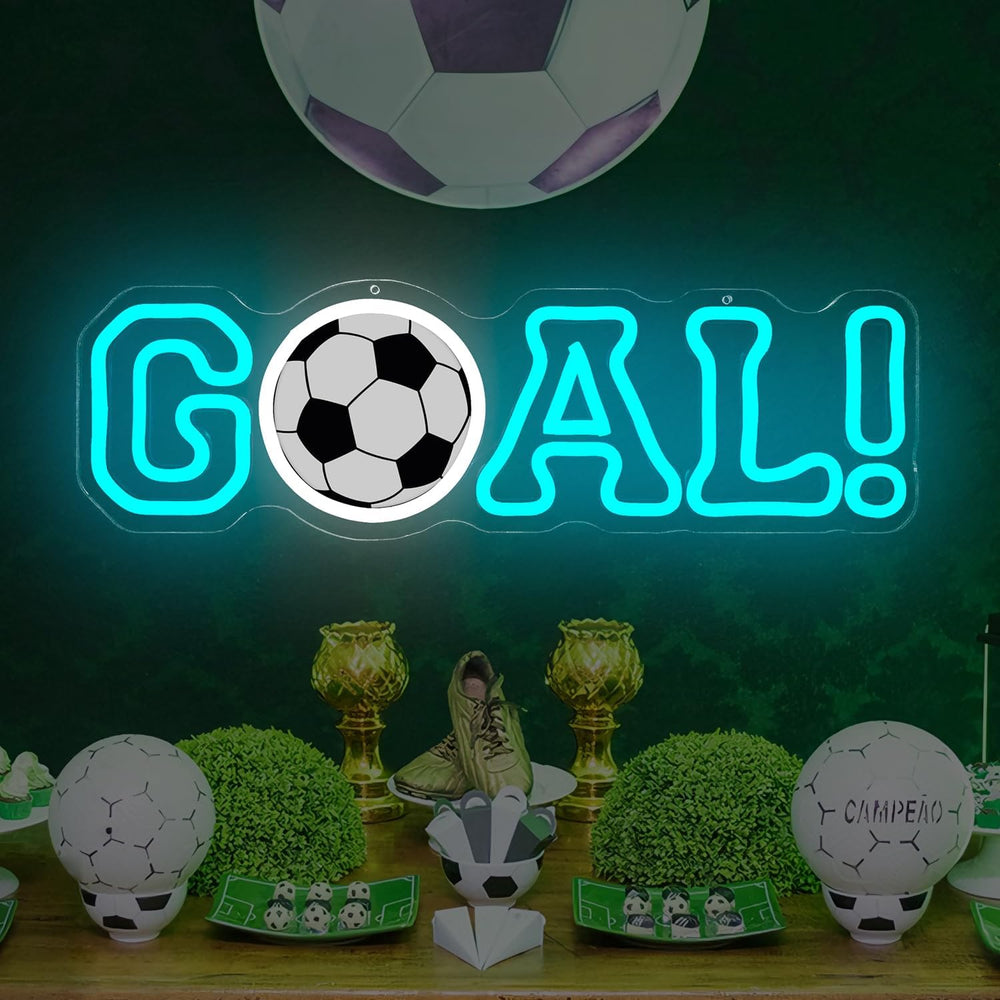 GOAL! Football LED Neon Sign
