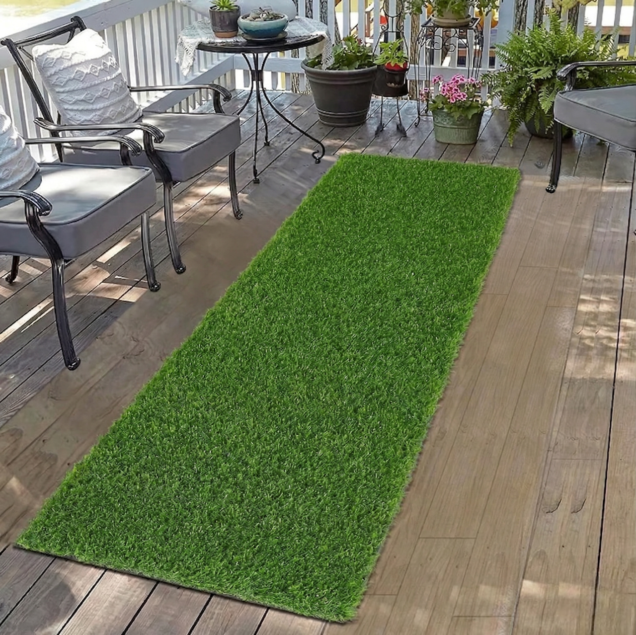Premium Artificial Grass for Pet | Synthetic Turf Grass | Fake Grass Carpet | UV Protected, Natural Look (6.5 ft x 2ft)