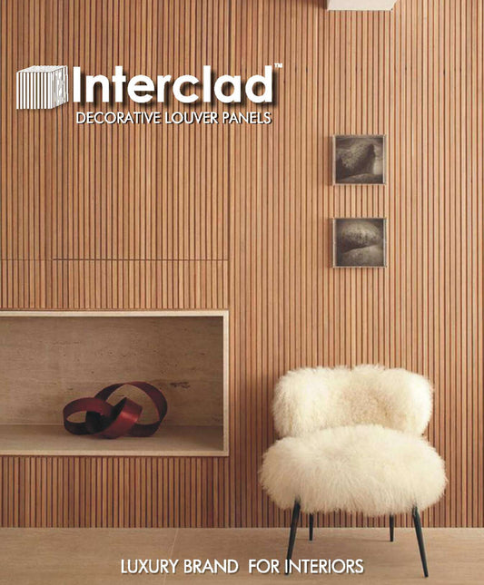 Eurotex Interclad Decorative 15mm Louver Panels