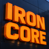 3D LED Acrylic Letters 18 Inch – Outdoor Premium Shop Front Sign